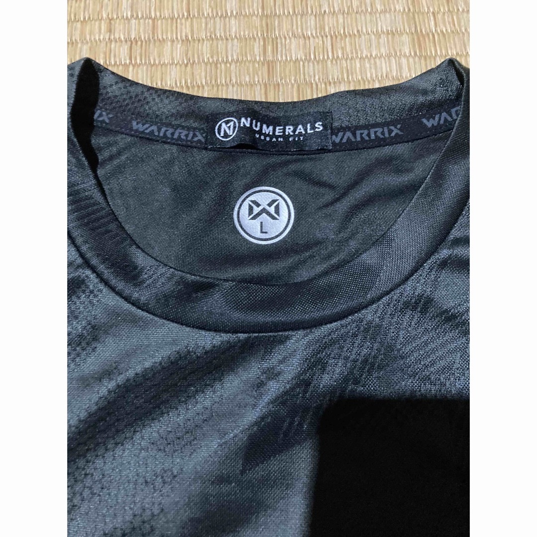 NUMERALS(ヌメラルズ)のnumerals ヌメラルズ　ランニングTシャツ　黒　L メンズのトップス(Tシャツ/カットソー(半袖/袖なし))の商品写真