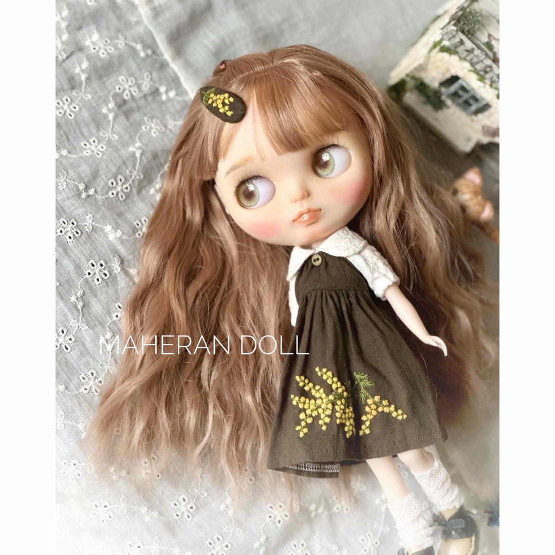 カスタムブライス 透明肌 ミモザさん ❥即購入可❥ maheran doll-