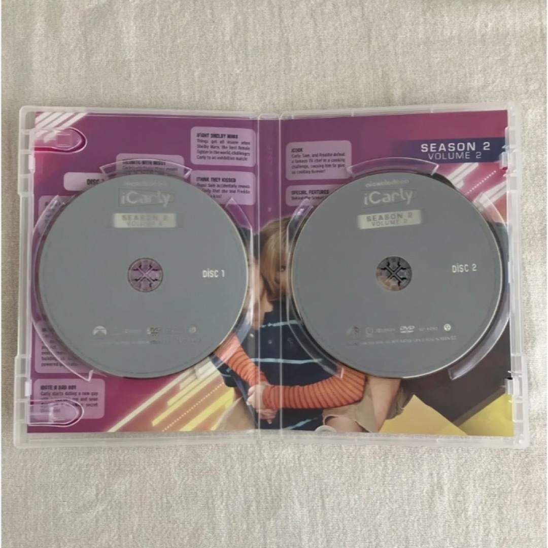 iCarly DVD 海外版 4本セット