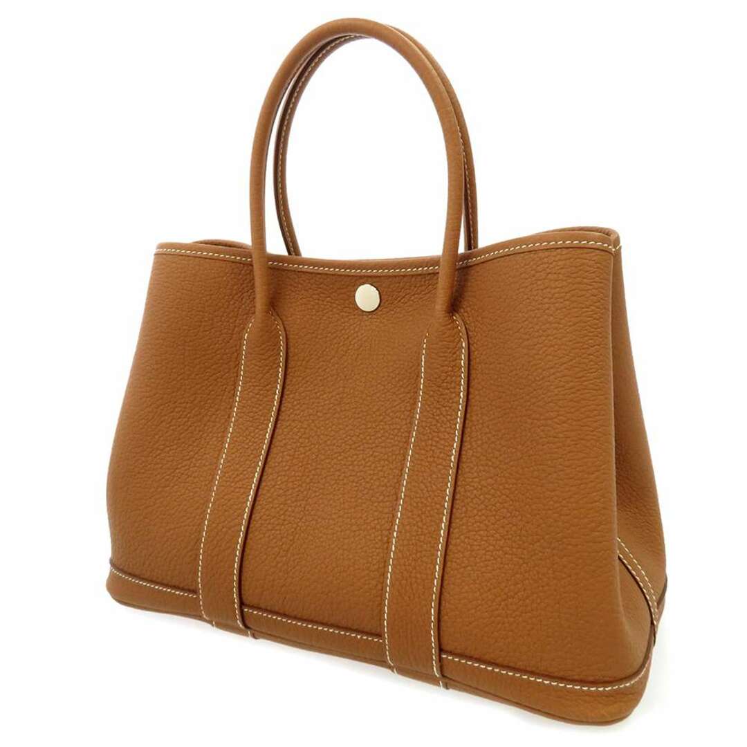 バッグ エルメス トートバッグ ガーデンパーティTPM ゴールド/シルバー