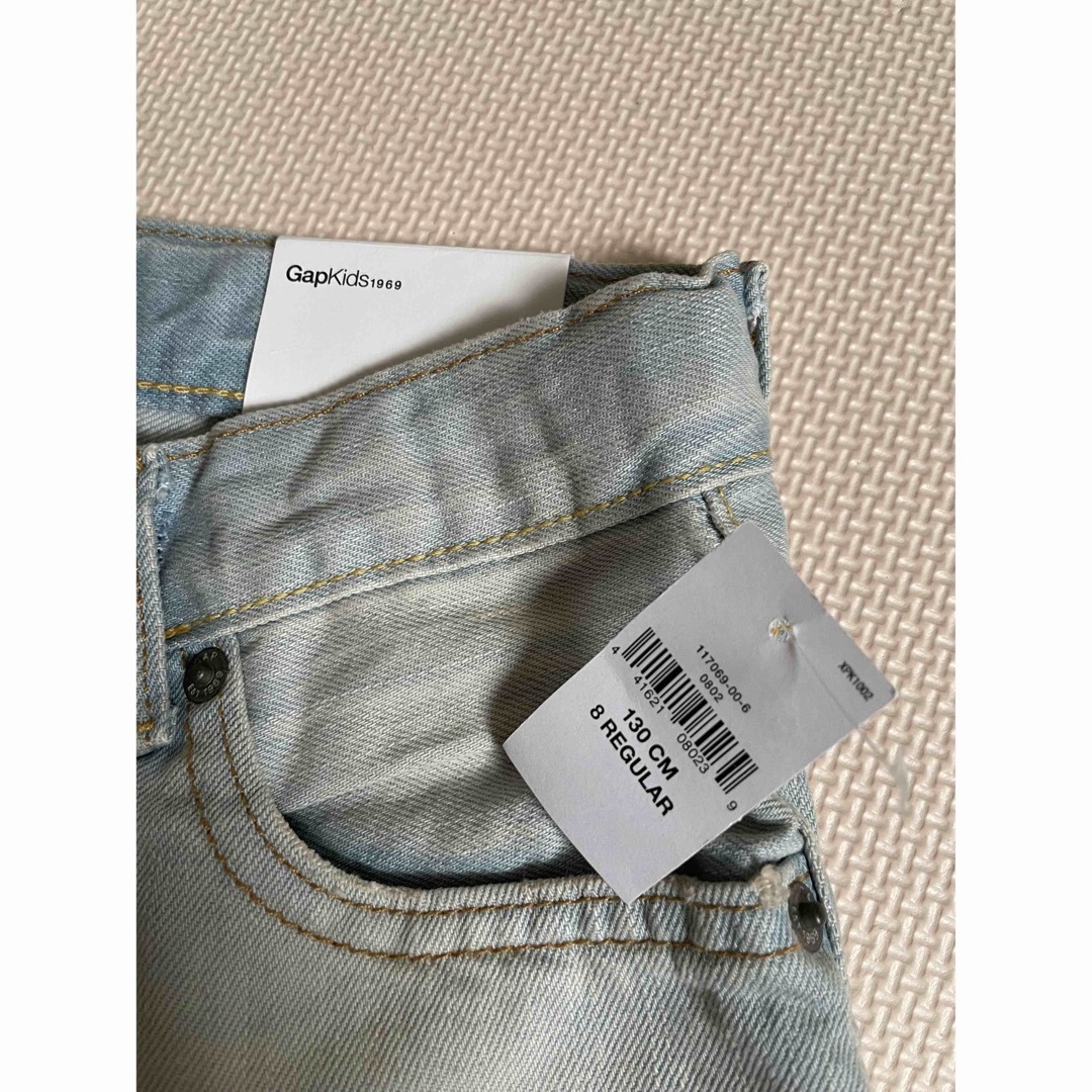 GAP(ギャップ)のGAP 130 デニム　短パン　新品 キッズ/ベビー/マタニティのキッズ服女の子用(90cm~)(パンツ/スパッツ)の商品写真