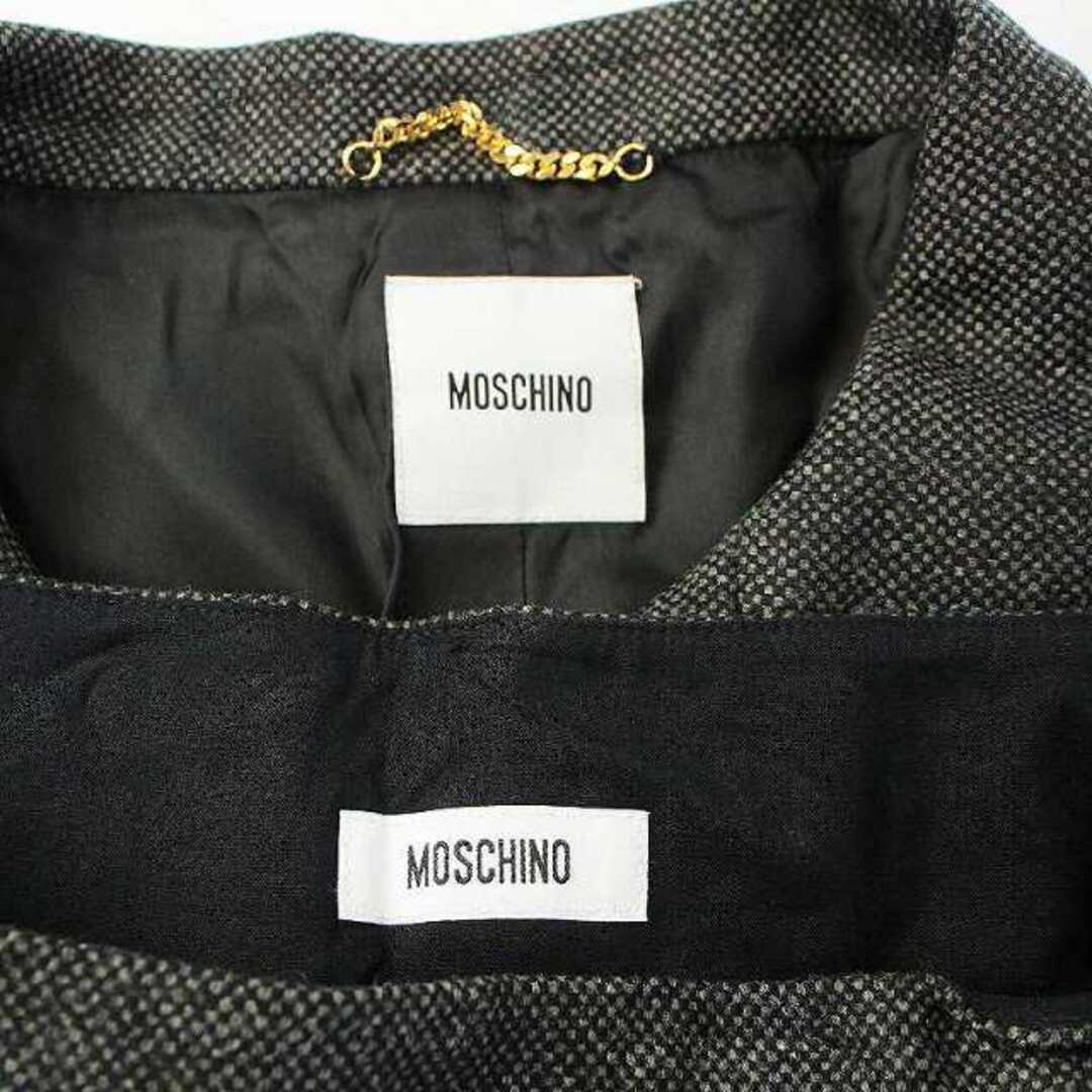 MOSCHINO(モスキーノ)のモスキーノ セットアップ 上下 テーラードジャケット スカート 42 40 レディースのジャケット/アウター(その他)の商品写真