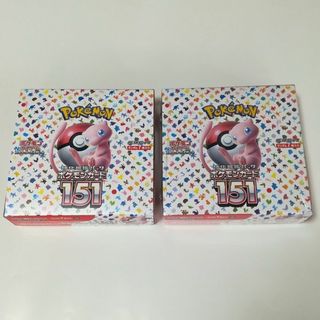 ポケモンカードゲーム151 2BOX 新品未開封(Box/デッキ/パック)