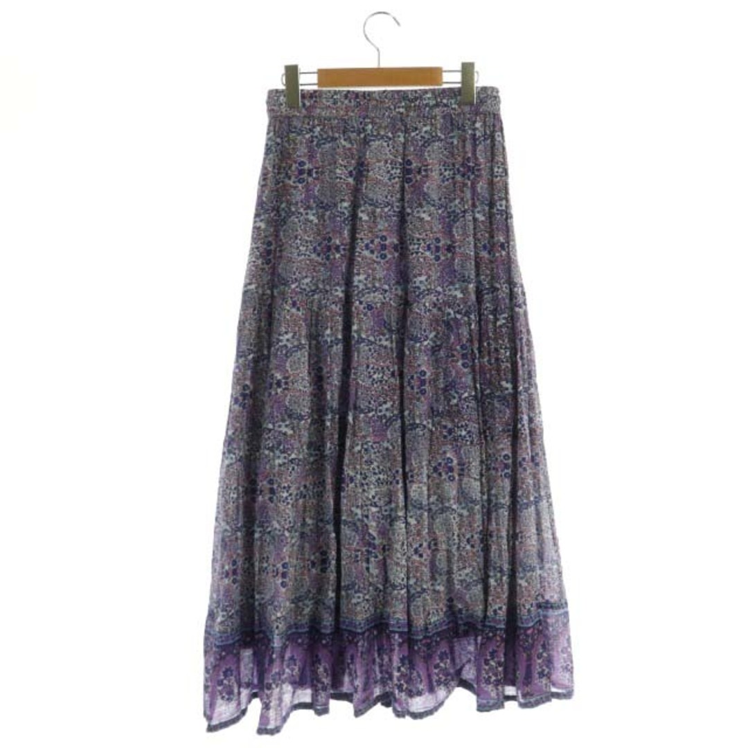 ブルーボヘム 21SS Cotton Tiered Skirt スカート フレア