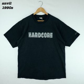 アンビル(Anvil)のHARDCORE AIRMAN T-Shirts 1990s XL T190(Tシャツ/カットソー(半袖/袖なし))