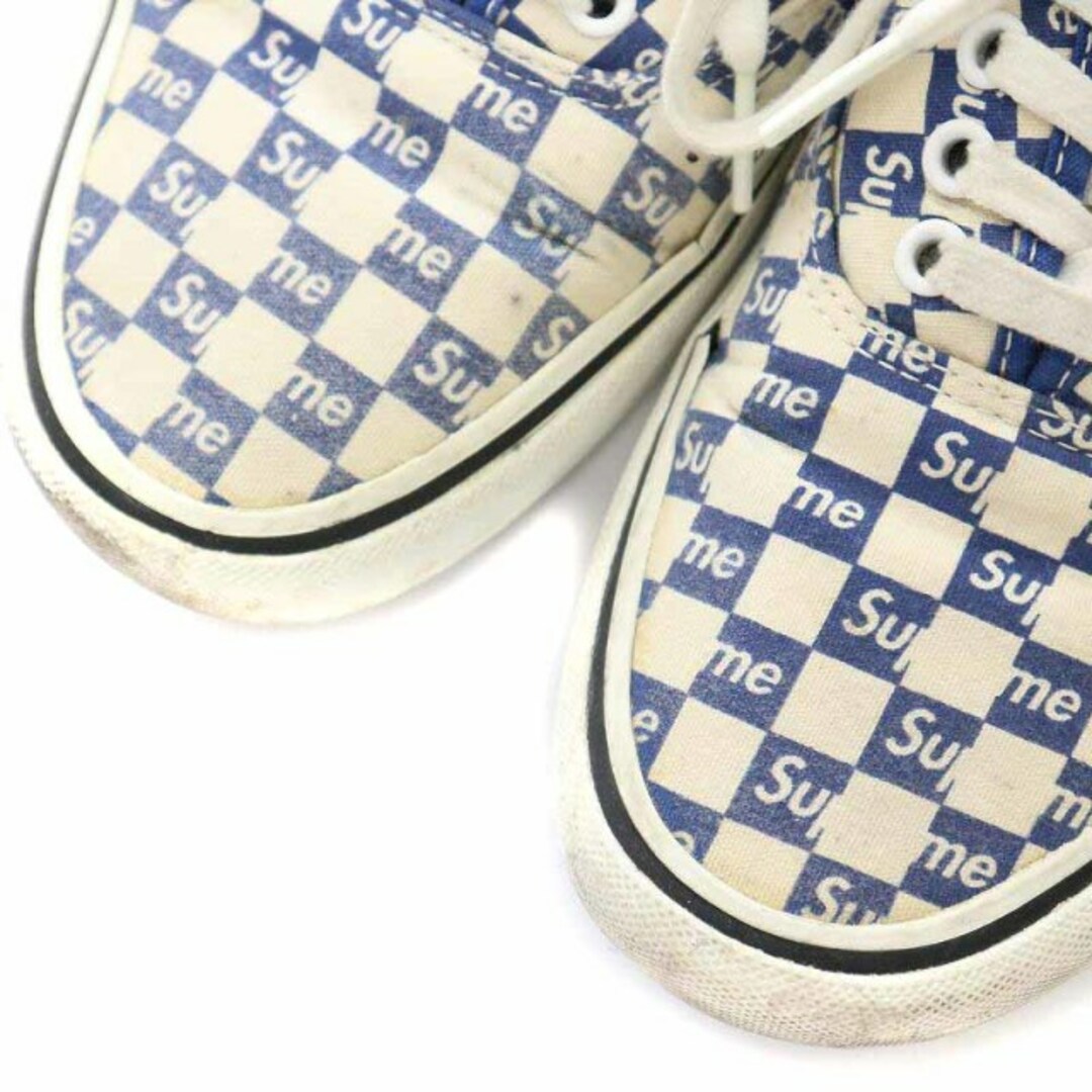 SUPREME vans Checker Logo Authentic Pro