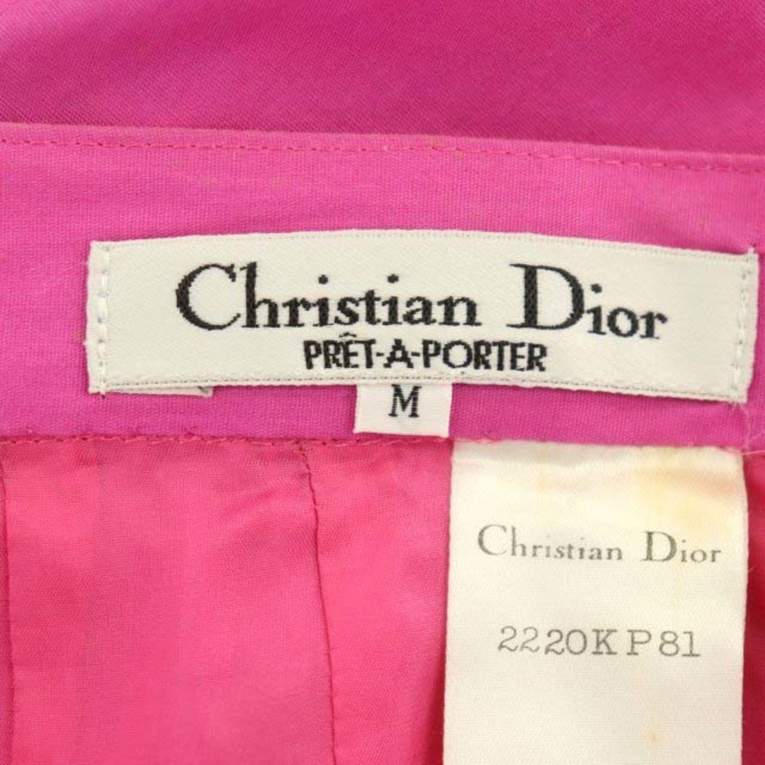 Christian Dior(クリスチャンディオール)のクリスチャンディオール レイヤード スカート 2点セット 花柄スカート ギャザー レディースのスカート(ひざ丈スカート)の商品写真