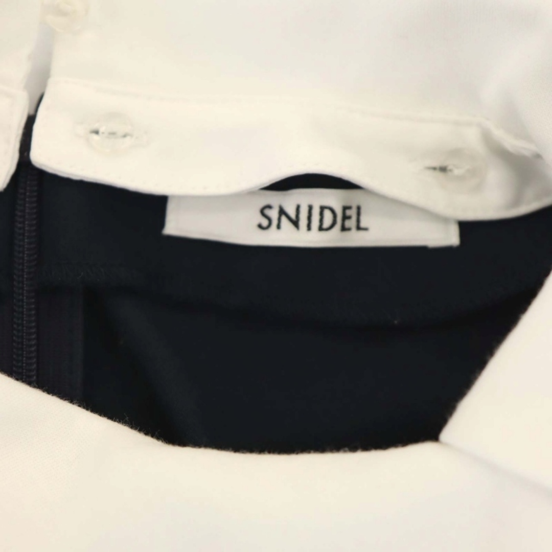 SNIDEL(スナイデル)のスナイデル 22SS Sustaina フリルドッキングトップス ブラウス 半袖 レディースのトップス(シャツ/ブラウス(半袖/袖なし))の商品写真