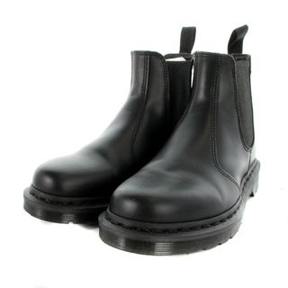 ドクターマーチン(Dr.Martens)のドクターマーチン ショートブーツ サイドゴアブーツ レザー 24cm 黒(ブーツ)