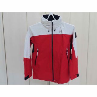 HELLY HANSEN ヘリーハンセン ナイロンジャケット アウトドア キャンプ アウター 防寒 レッド (メンズ M相当)   O5217