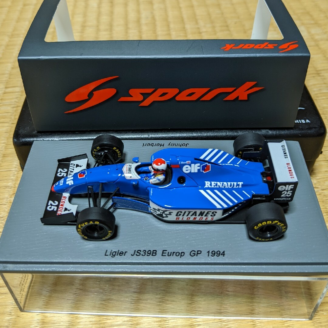 spark、スパーク1/43 リジェJS39 B-www.steffen.com.br