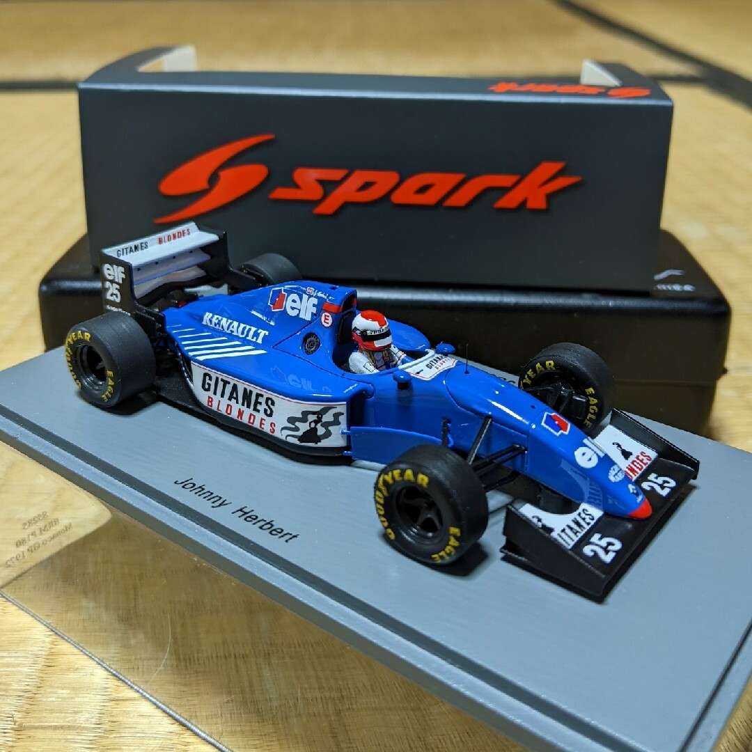 spark、スパーク1/43　リジェJS39 B