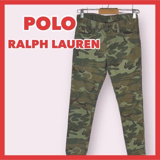 POLO RALPH LAUREN DENIM デニムパンツ L カモフラ 迷彩(デニム/ジーンズ)