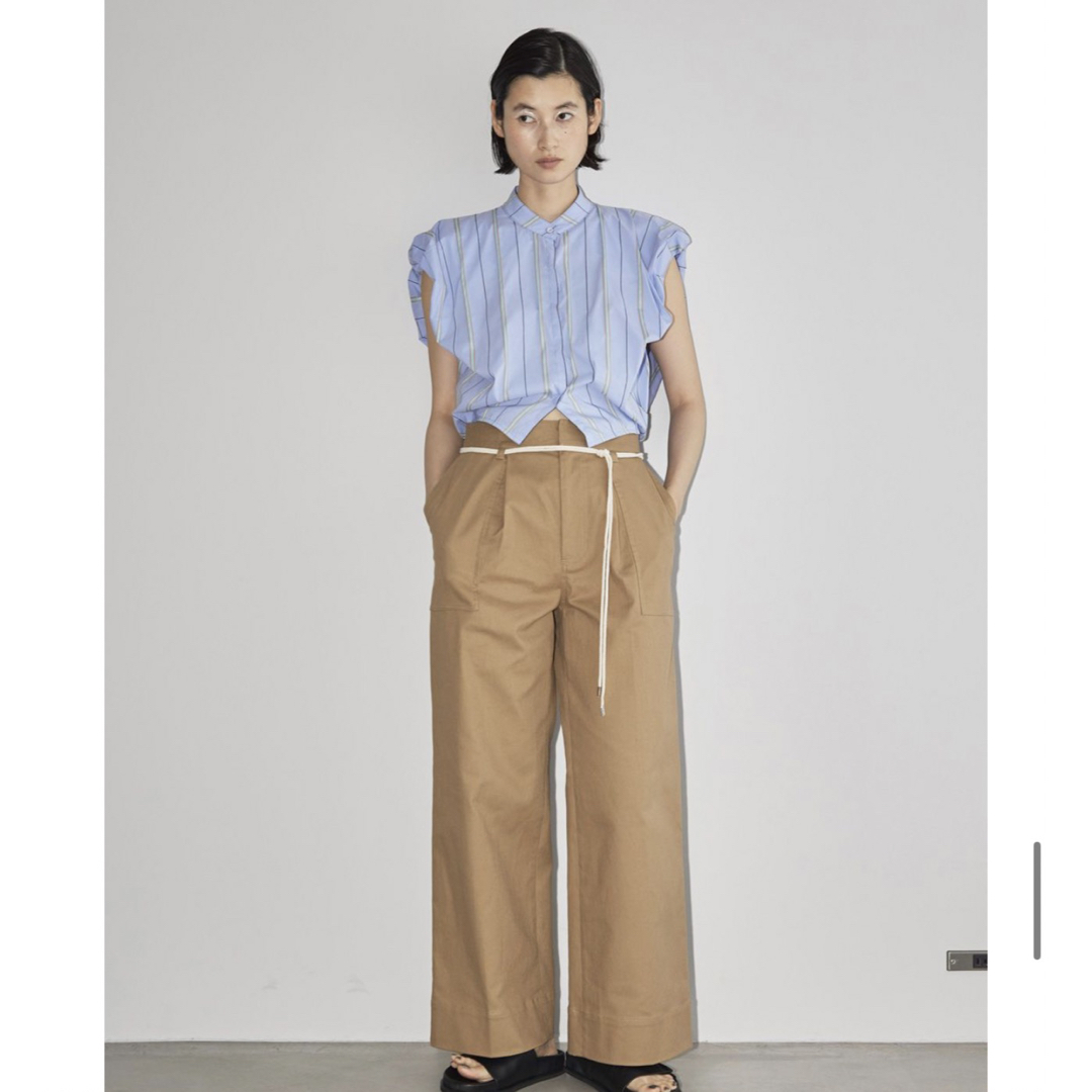 Puff shoulder Compact Shirts TODAYFUL-