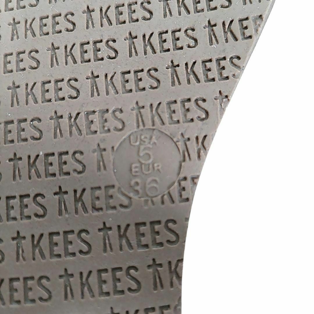 TKEES(ティキーズ)のTKEES◎新品！ビーチサンダル(22.5)フラットシューズ パイソン型押し レディースの靴/シューズ(ビーチサンダル)の商品写真
