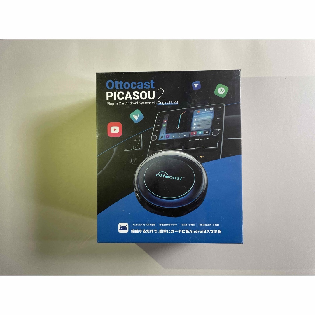 未使用新品】リモコン付属 オットキャスト OTTOCAST picasou2 未使用新品】リモコン付属 オットキャスト OTTOCAST picasou2