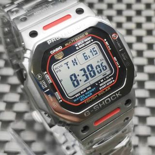 カシオ(CASIO)のG-SHOCK GW-M5610 [GMW-B5000TVA MOD] シルバー(腕時計(デジタル))