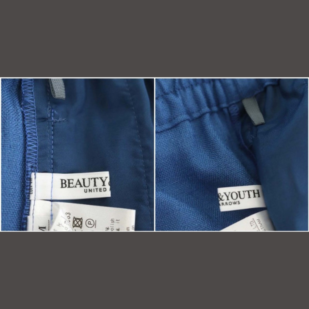 BEAUTY&YOUTH UNITED ARROWS(ビューティアンドユースユナイテッドアローズ)のユナイテッドアローズ ビューティー&ユース リネンライク パンツ M レディースのパンツ(その他)の商品写真