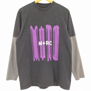 M+RC NOIR マルシェノア　プリント 変形 Tシャツ パリ