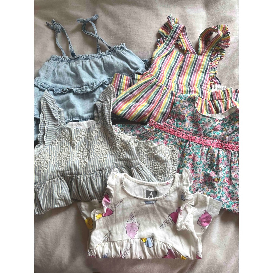 GAP(ギャップ)のベビーギャップ♡ワンピース&チュニック5点SET キッズ/ベビー/マタニティのキッズ服女の子用(90cm~)(ワンピース)の商品写真