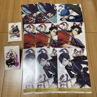 刀剣乱舞　下敷き　アクリルキーホルダーのまとめセット　✨新品、未使用✨(キャラクターグッズ)