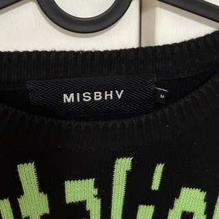 MISBHV - misbhv ミスビヘイブ 18AW ニットの通販 by A｜ミスビヘイブ ...