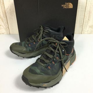 ザノースフェイス(THE NORTH FACE)のMENs 26.5cm  ノースフェイス ベクティブ エクスプロリス 2 ミッド フューチャーライト VECTIV Exploris II Mid FUTURELIGHT トレッキングシューズ ファストパッキング NORTH FACE NF02321 NK ニュートープグリーン×TNFブラック グリーン系(その他)