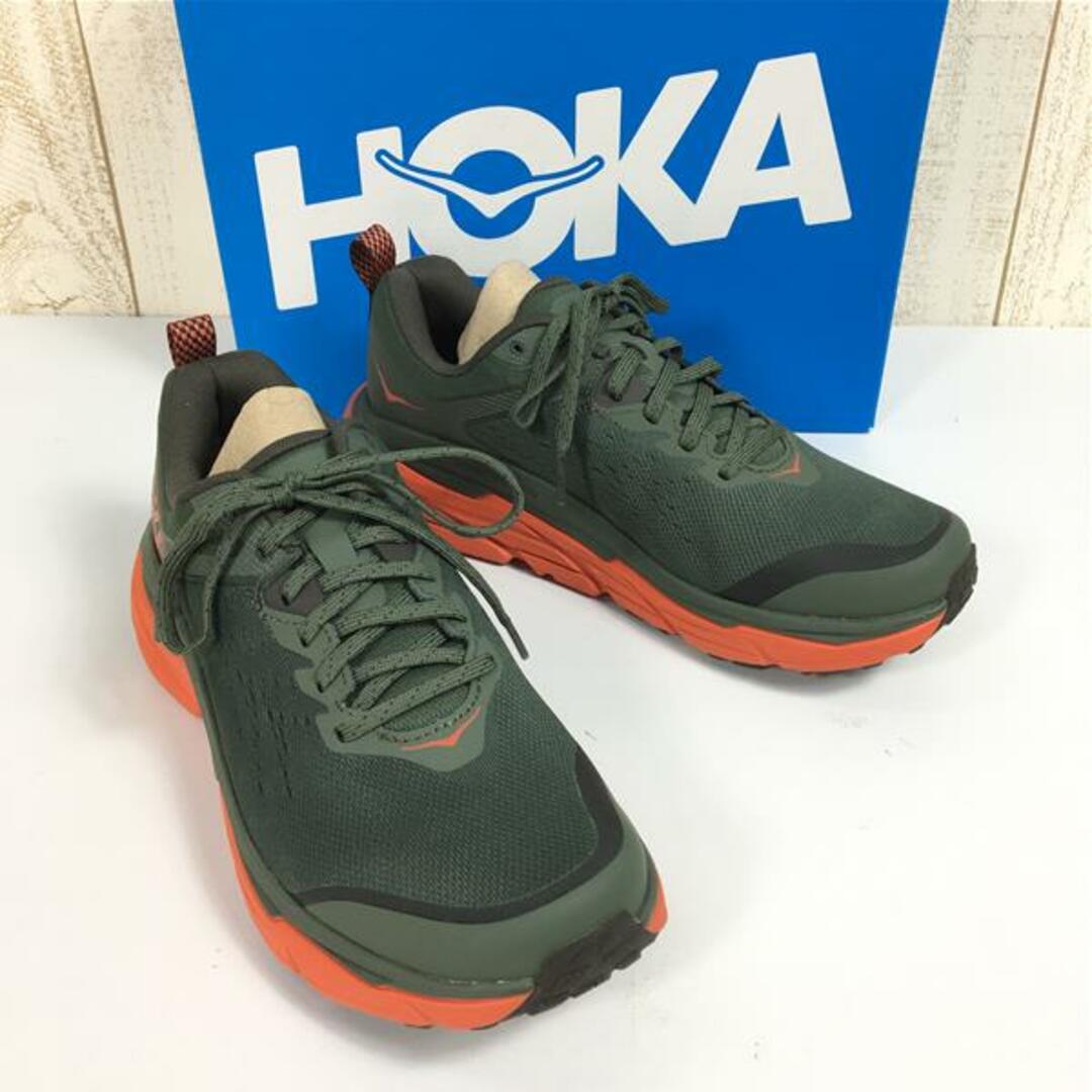 MENs 26.5cm  ホカ オネオネ チャレンジャー ATR 6 ワイド CHALLENGER ATR 6 WIDE ロード トレイル ランニングシューズ HOKA ONEONE 1106513 TFST グリーン系