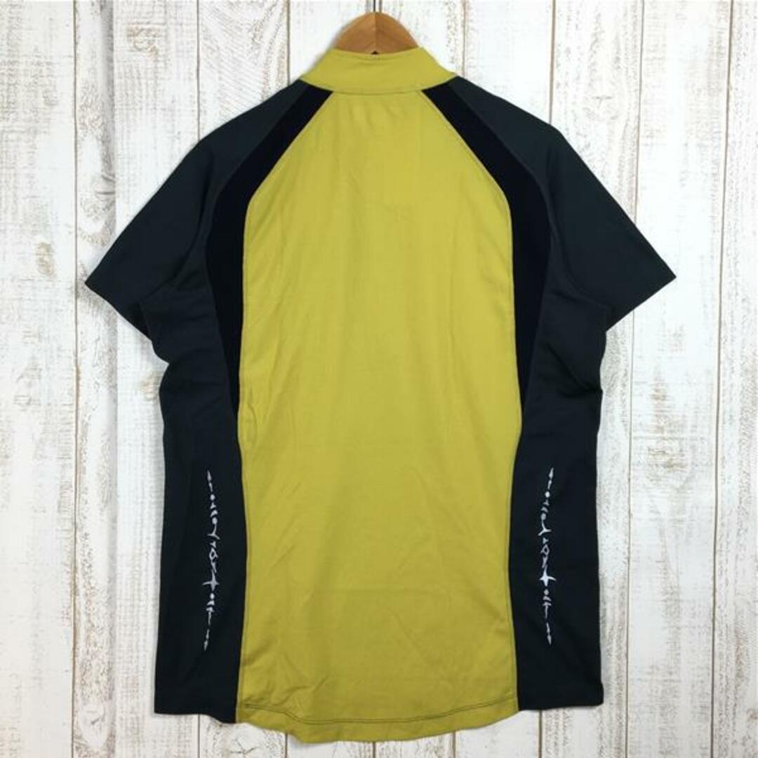 MILLET(ミレー)のMENs XL  ミレー ウルトラ ジップ ショートスリーブ Ultra Zip Short Sleeve シャツ 速乾 MILLET MIV3428 イエロー系 メンズのメンズ その他(その他)の商品写真