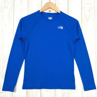 ザノースフェイス(THE NORTH FACE)のWOMENs M  ノースフェイス ロングスリーブ サンライズ クルー L/S SUNRISE CREW ベースレイヤー Tシャツ ロンT 速乾 NORTH FACE NTW30180 ブルー系(その他)