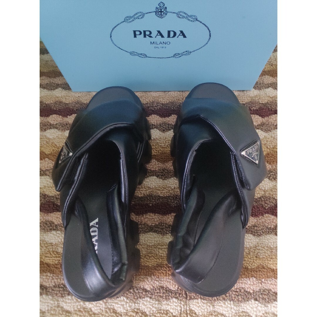 プラダ PRADA スリッパ 37 | hartwellspremium.com