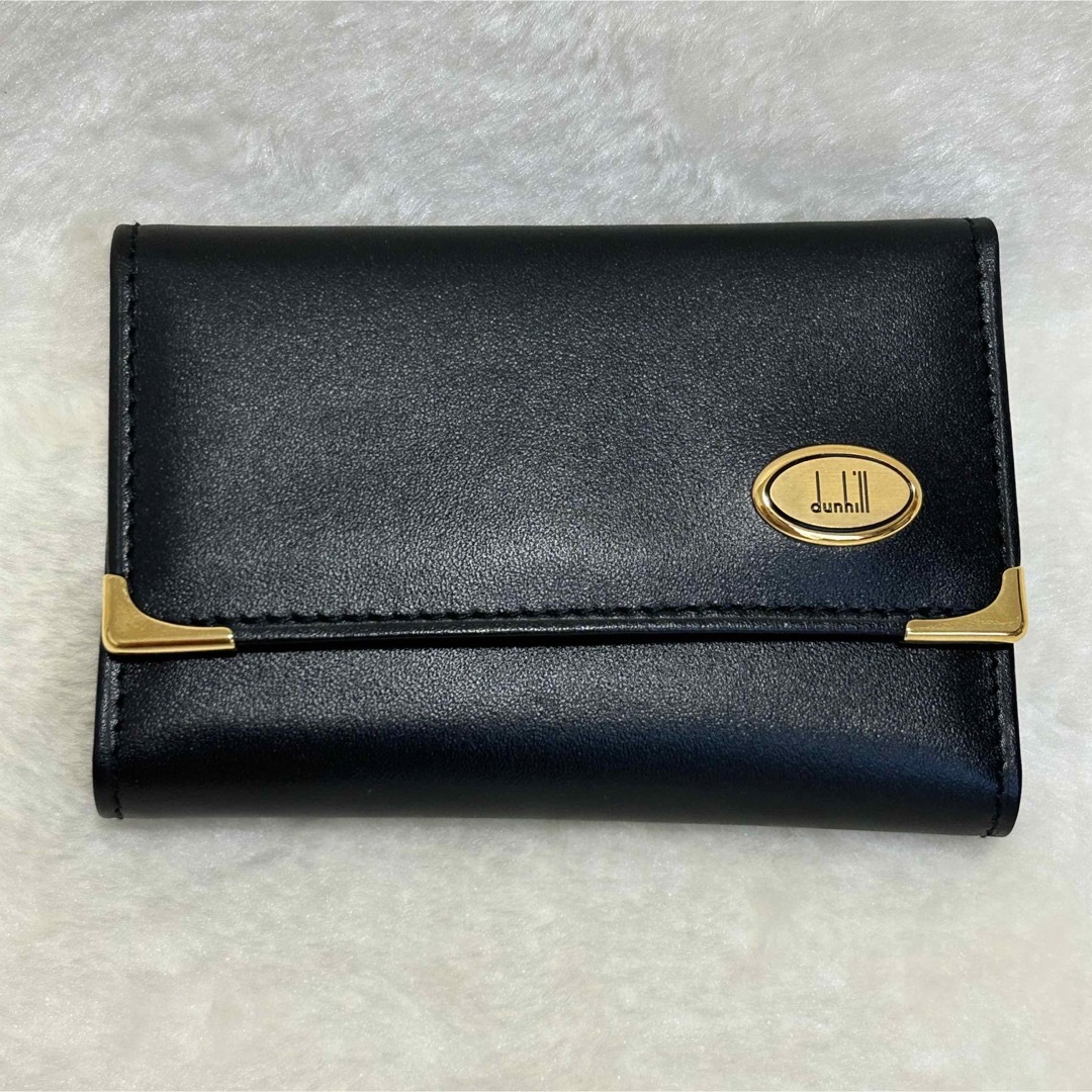新品・未使用】ダンヒル キーケース ブラック 黒 レザー プレゼント 新品・未使用】ダンヒル キーケース ブラック 黒 レザー プレゼント