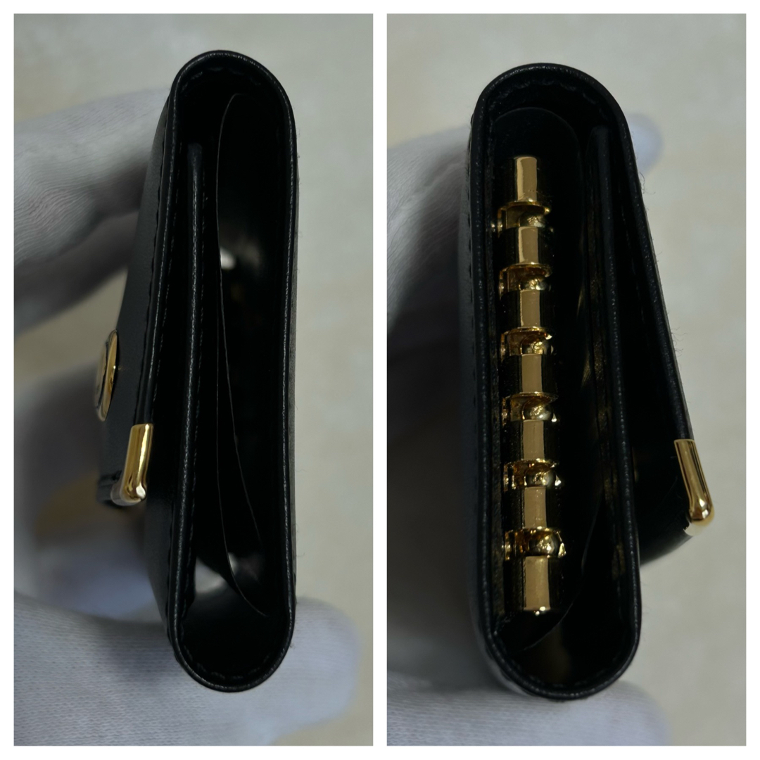 新品・未使用】ダンヒル キーケース ブラック 黒 レザー プレゼント 新品・未使用】ダンヒル キーケース ブラック 黒 レザー プレゼント