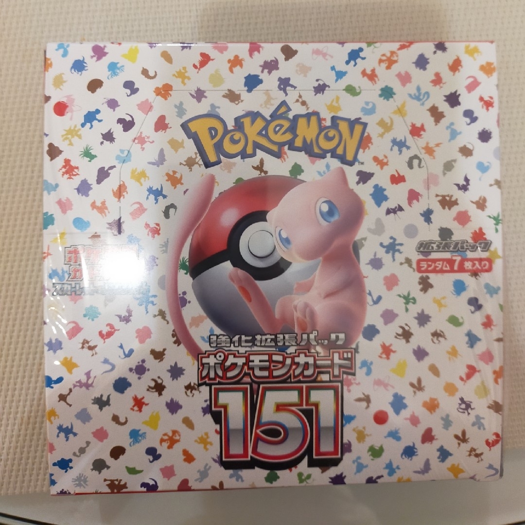 ポケモン(ポケモン)のポケカ スカーレット&バイオレット 強化拡張パック ポケモンカード151 BOX エンタメ/ホビーのアニメグッズ(カード)の商品写真