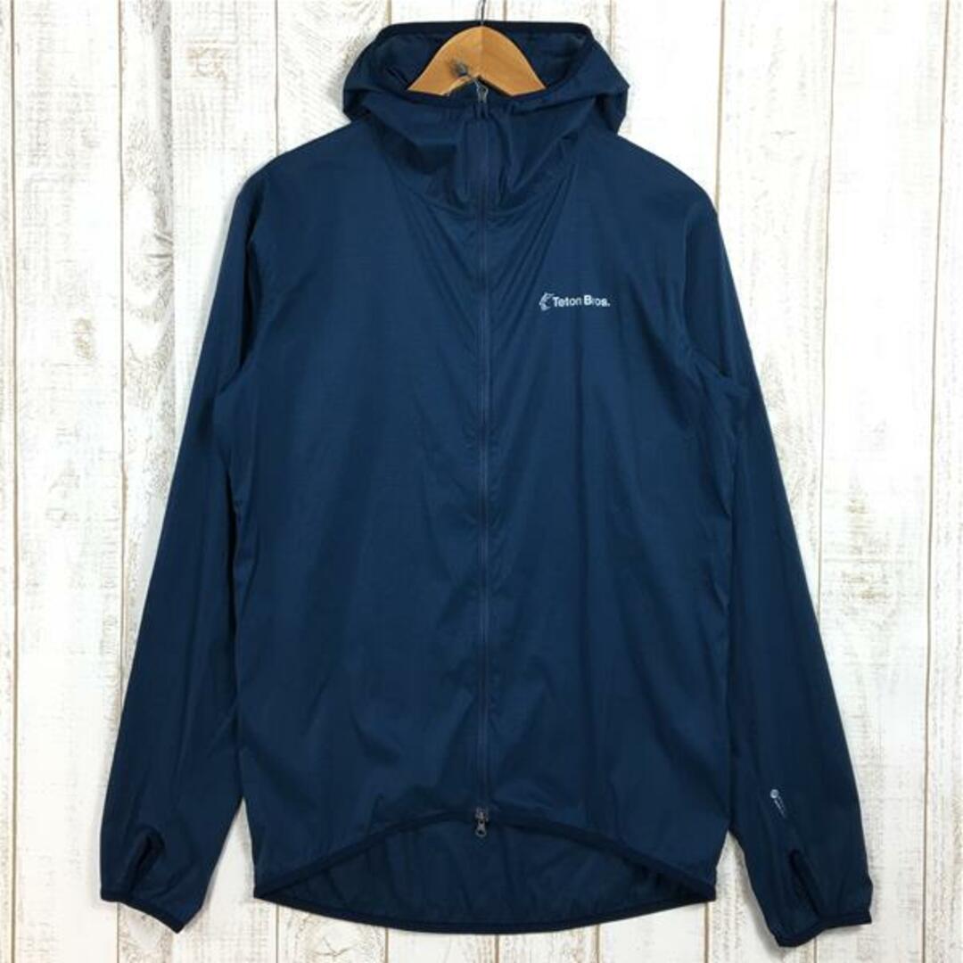 MENs M  ティートンブロス ウィンドリバー フーディー Wind River Hoody ソフトシェル ウィンドシェル ジャケット TETON BROS TB221-19M ネイビー系