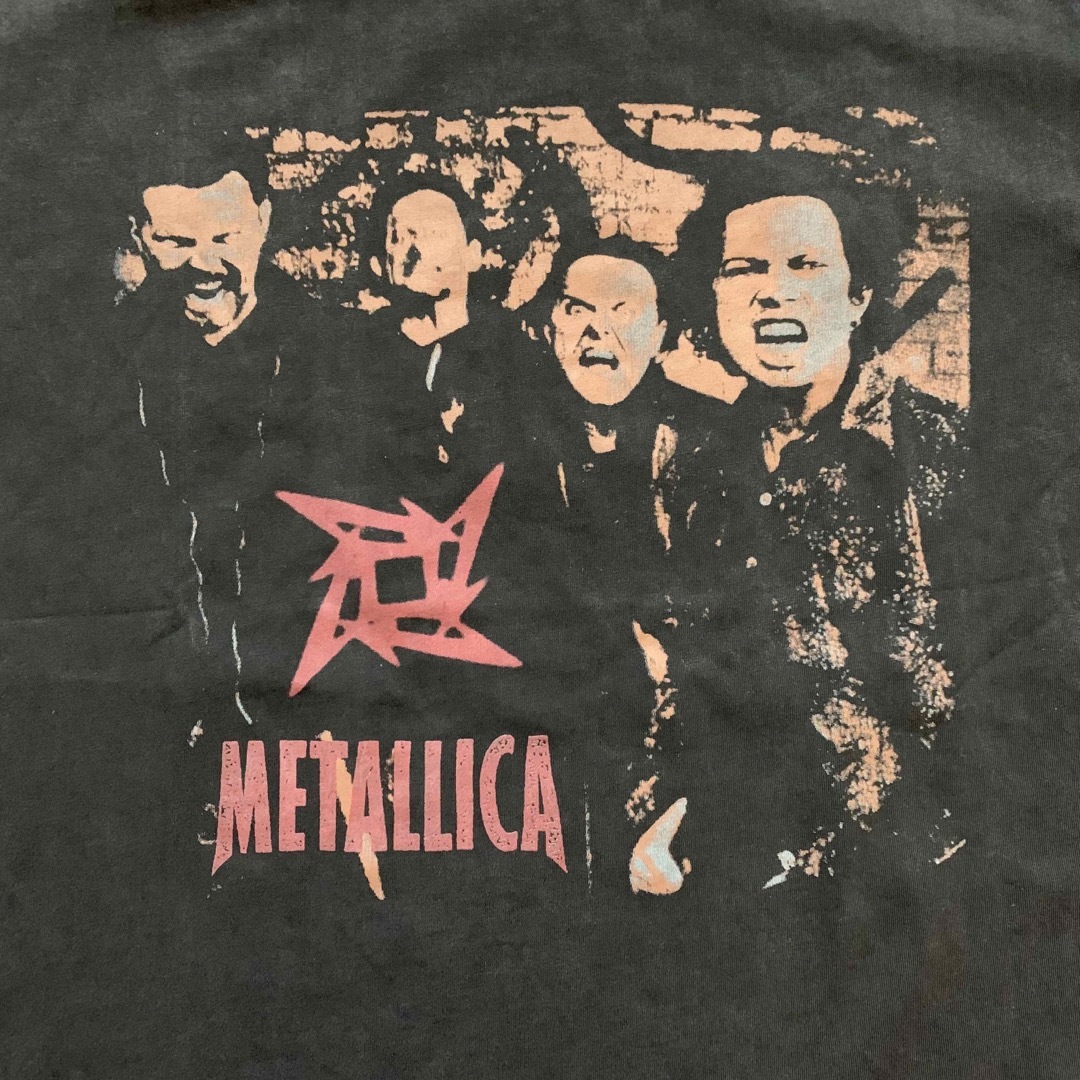L METALLICA メタリカ ツアーTバンドT　ヘヴィメタル　ロックT 2