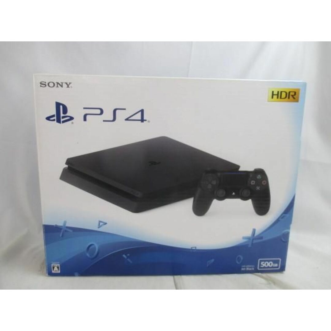 中古品 ゲーム PS4本体 CUH-2200A ジェットブラック 500GB