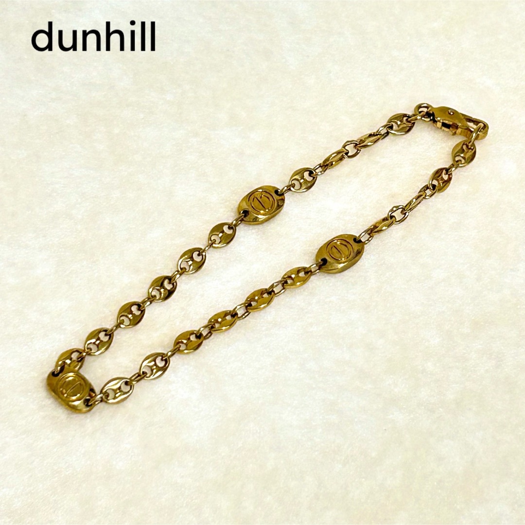 Dunhill(ダンヒル)のダンヒル　ブレスレット　メンズ　ゴールド　アクセサリー　プレゼント メンズのアクセサリー(ブレスレット)の商品写真