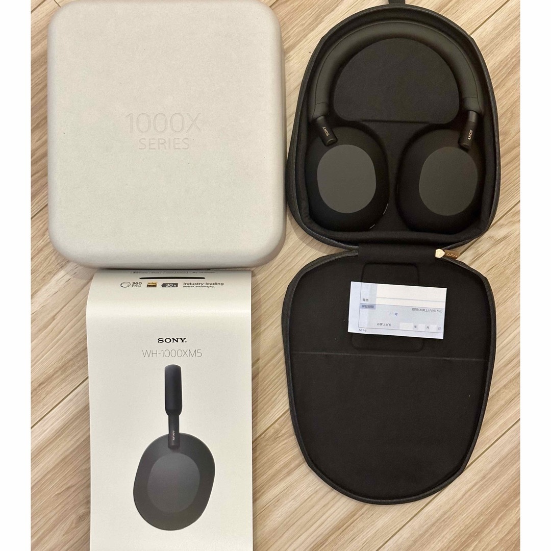 sony WH-1000XM5 キズなし/純正ケース付属 凝り固まっ sony WH-1000XM5 キズなし/純正ケース付属 凝り固まっ