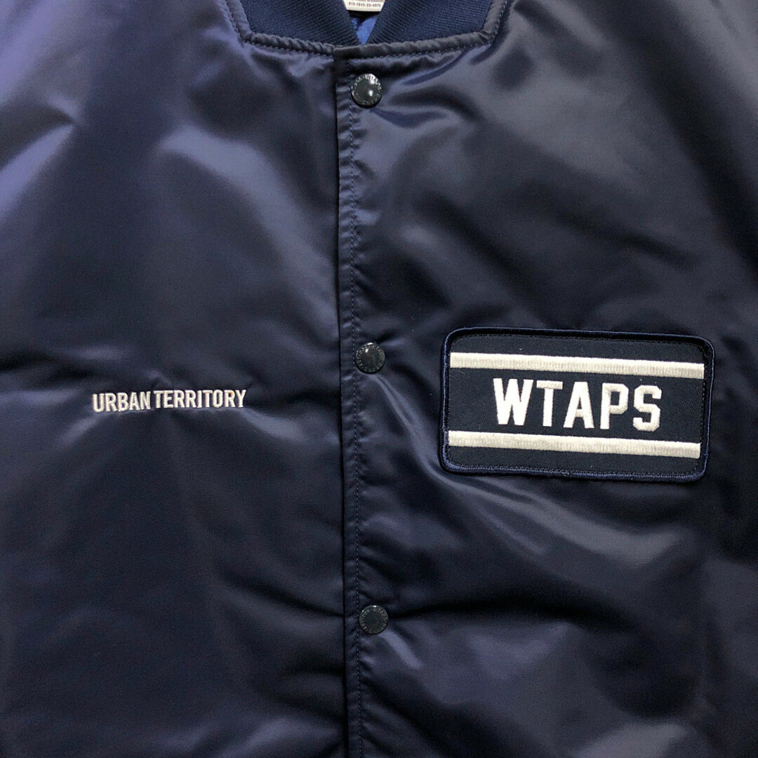 入荷予定 WTAPS ダブルタップス 18AW TEAM JACKET NYLON SATIN