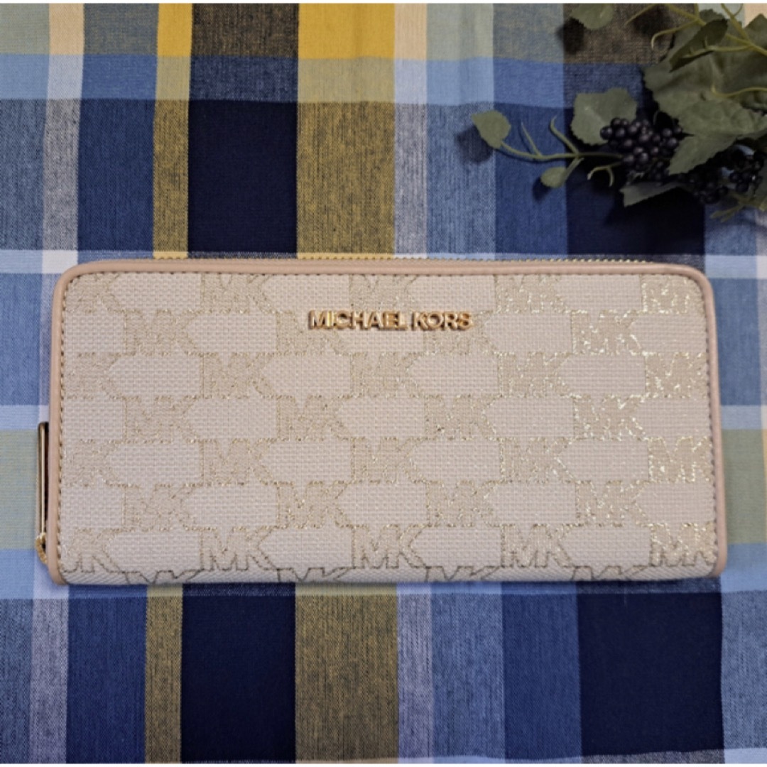 MICHAEL KORS JET SET TRAVEL ジップアラウンド 長財布