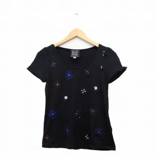 シンシアローリー(Cynthia Rowley)のシンシアローリー カットソー Tシャツ 半袖 モチーフ コットン 花 2(カットソー(半袖/袖なし))