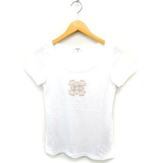 ナチュラルビューティーベーシック(NATURAL BEAUTY BASIC)のナチュラルビューティーベーシック 半袖 カットソー Tシャツ アップリケ(カットソー(半袖/袖なし))