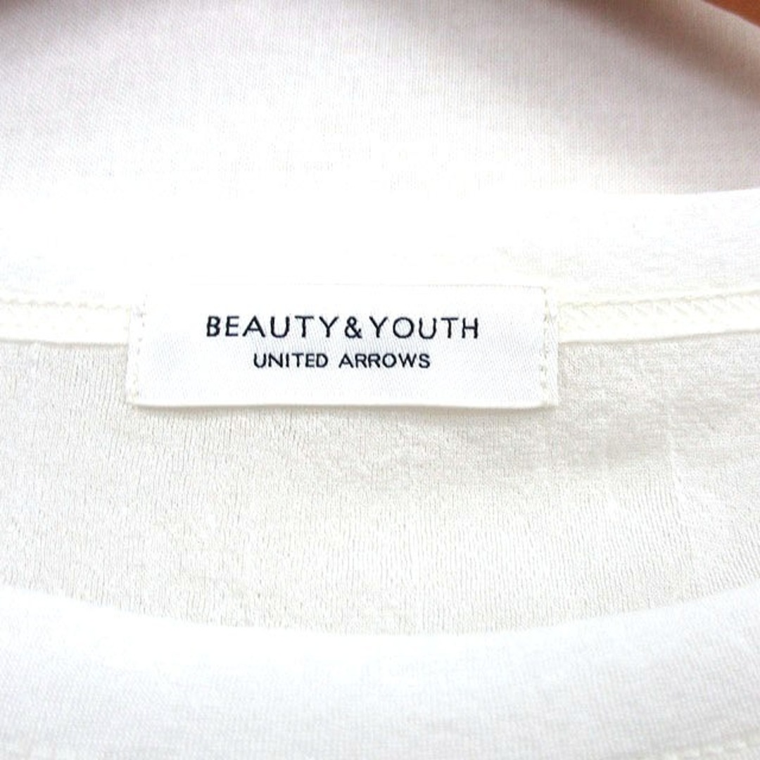 BEAUTY&YOUTH UNITED ARROWS(ビューティアンドユースユナイテッドアローズ)のB&Y ユナイテッドアローズ ビューティー&ユース カットソー Tシャツ 半袖 レディースのトップス(カットソー(半袖/袖なし))の商品写真