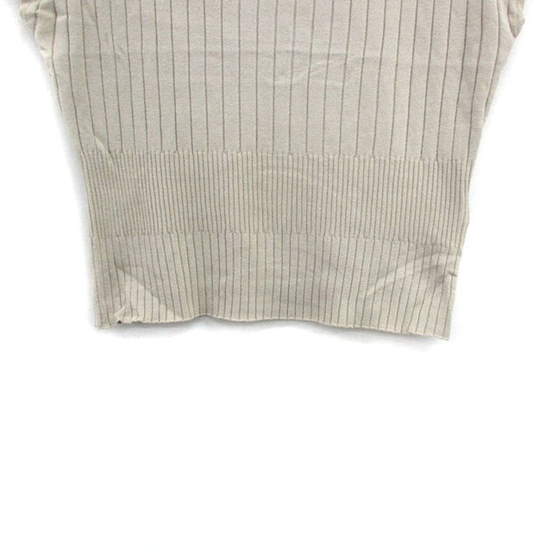 MURUA(ムルーア)のムルーア MURUA ニット セーター 半袖 スクエアネック チョーカー風 F レディースのトップス(ニット/セーター)の商品写真