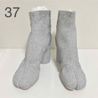 マルタンマルジェラ(Maison Martin Margiela)の値下げMaison Margiela グリッター足袋ブーツ37 新品　確実正規品(ブーツ)