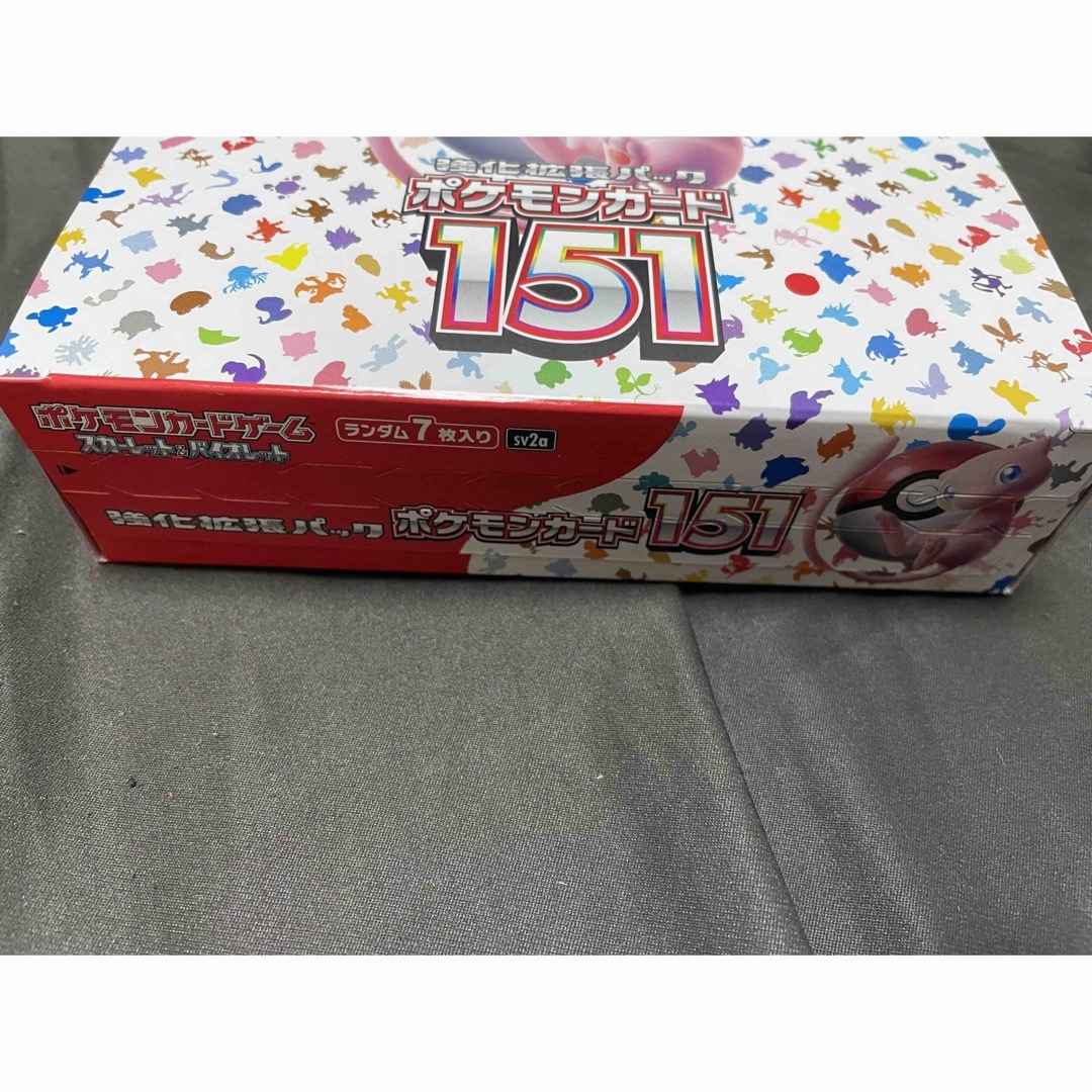 【ポケセン産】ポケモンカードゲーム151 1BOX シュリンク付き