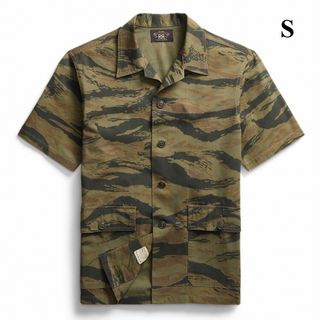 RRL ダブルアールエル ハーフスリーブシャツ 花柄 ボタンダウン - www
