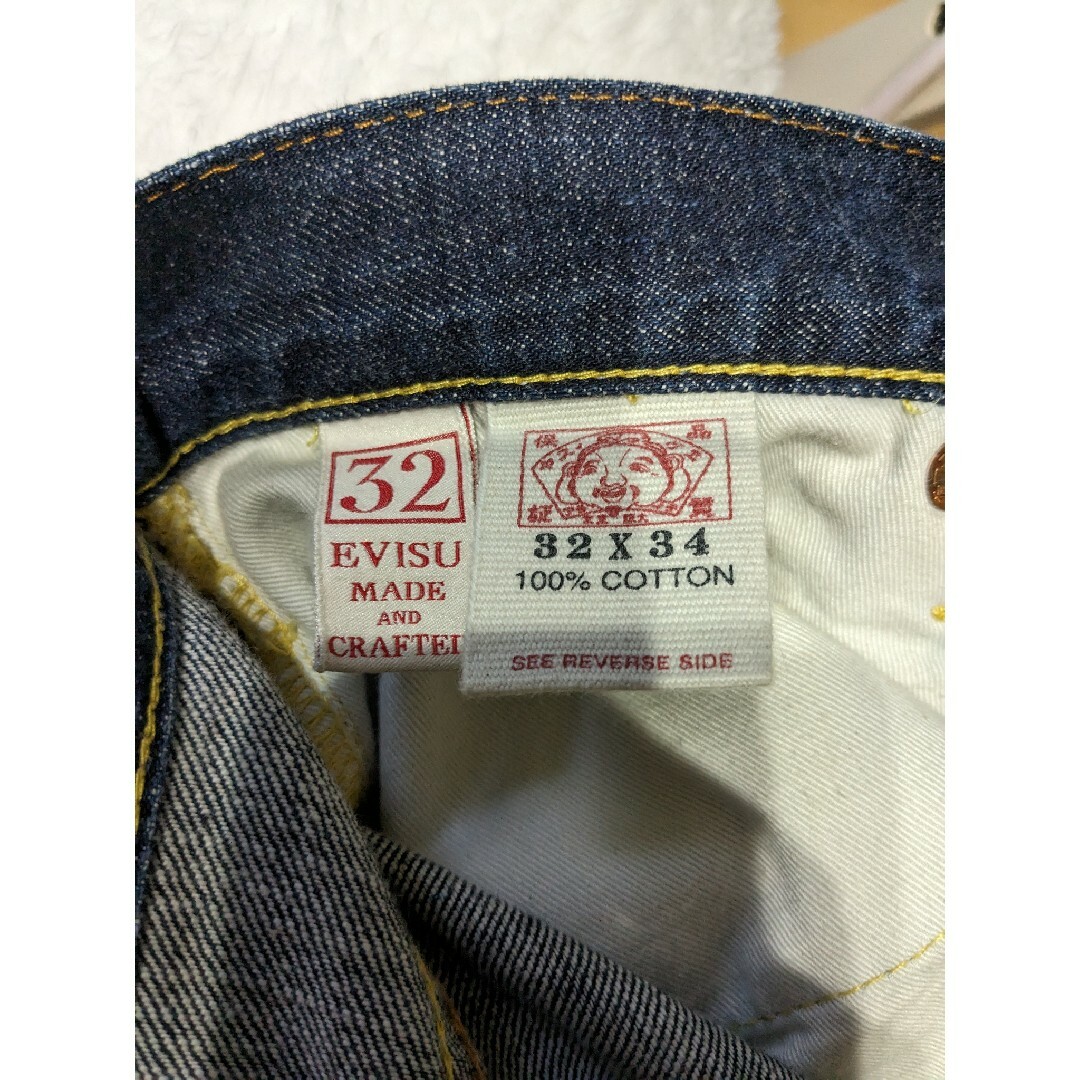 EVISU(エビス)の【希少・人気デザイン】EVISU PARIS　エビス　カモメ刺繍　No1466 メンズのパンツ(デニム/ジーンズ)の商品写真