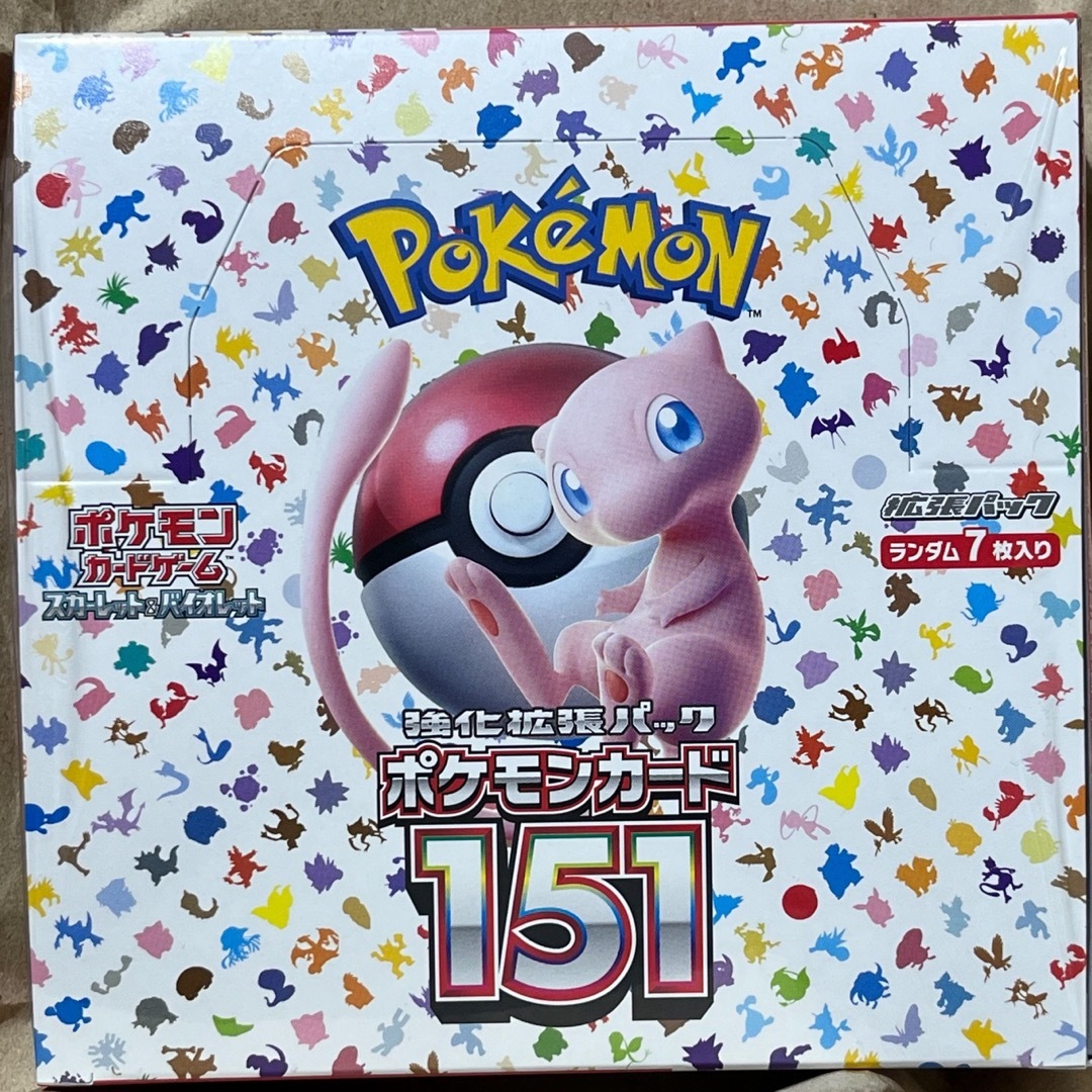 専門販売店 ポケモンカード151 BOX シュリンク付き Box/デッキ/パック